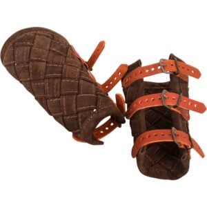 Sigurd Suede Bracers