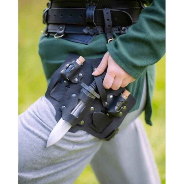 Trinity Thigh Holster for Throwing Daggers