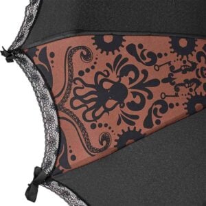 Black and Brown Deep Sea Gothic Umbrella