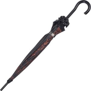 Black and Brown Deep Sea Gothic Umbrella