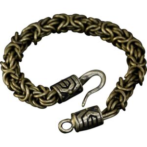 Woven Brass Chainmail Bracelet