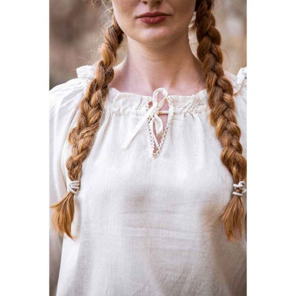 Bettina Medieval Shirt - Natural