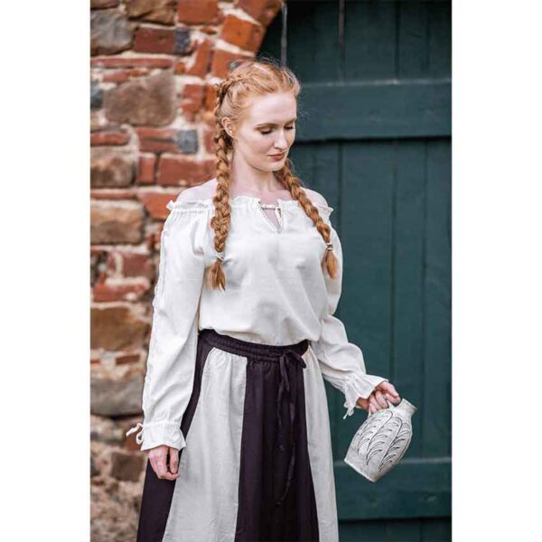 Bettina Medieval Shirt - Natural