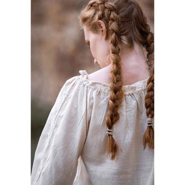 Bettina Medieval Shirt - Natural