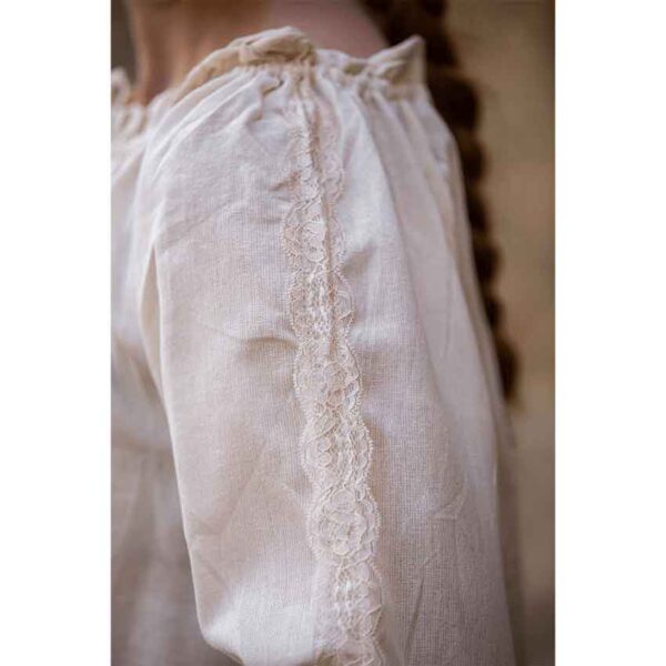Bettina Medieval Shirt - Natural
