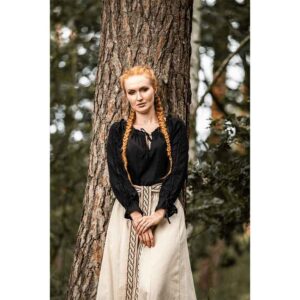 Bettina Medieval Shirt - Black