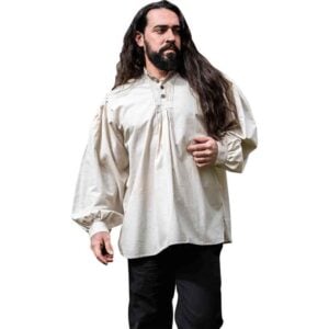 Oswald Medieval Shirt - Natural