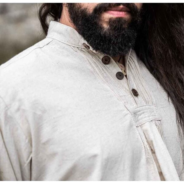 Oswald Medieval Shirt - Natural