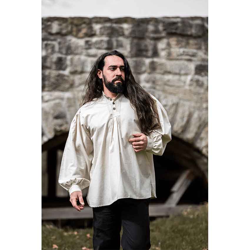 Oswald Medieval Shirt - Natural