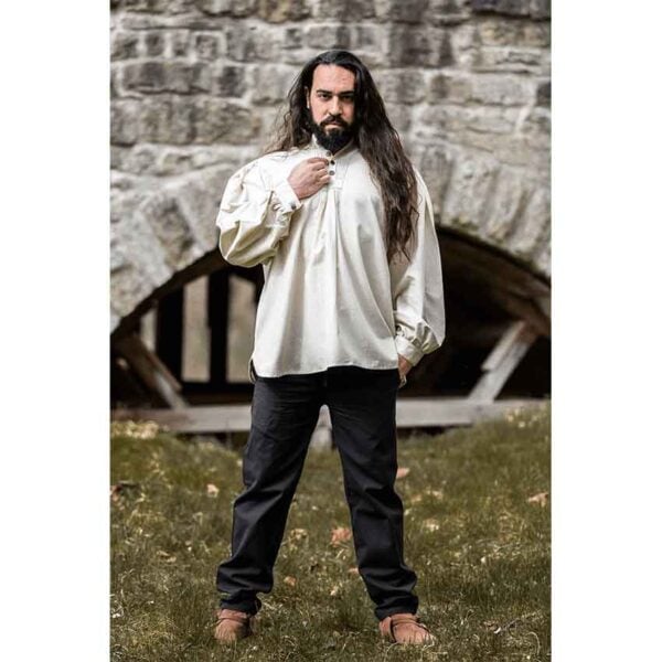 Oswald Medieval Shirt - Natural