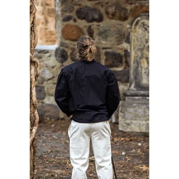 Oswald Medieval Shirt - Black