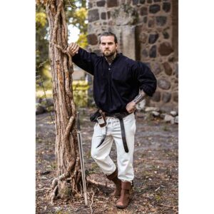 Oswald Medieval Shirt - Black