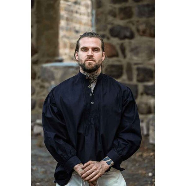 Oswald Medieval Shirt - Black