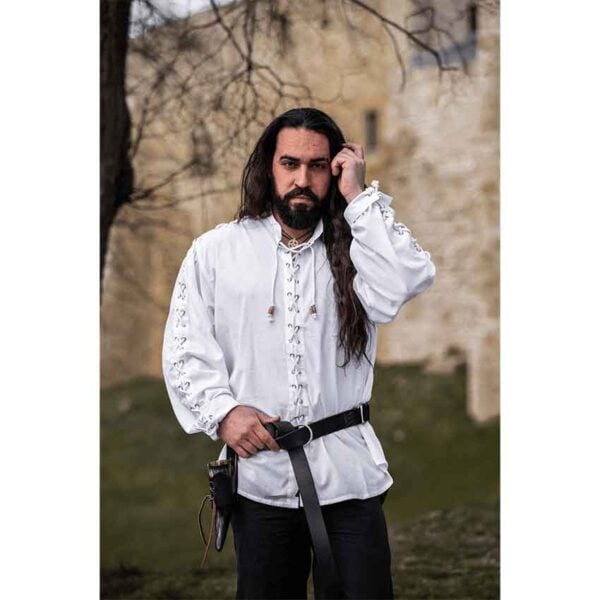 Gustavo Medieval Shirt - White