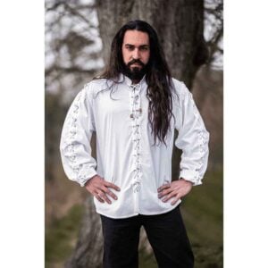 Gustavo Medieval Shirt - White