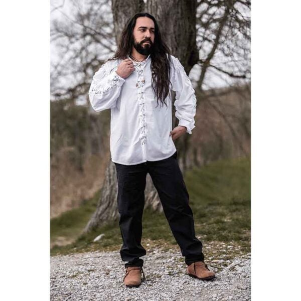 Gustavo Medieval Shirt - White