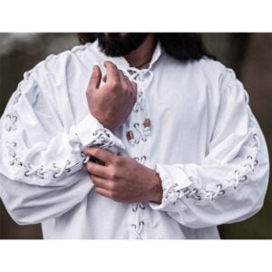 Gustavo Medieval Shirt - White