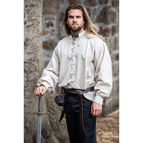 Dagwin Medieval Shirt - Natural