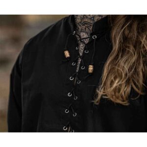 Dagwin Medieval Shirt - Black