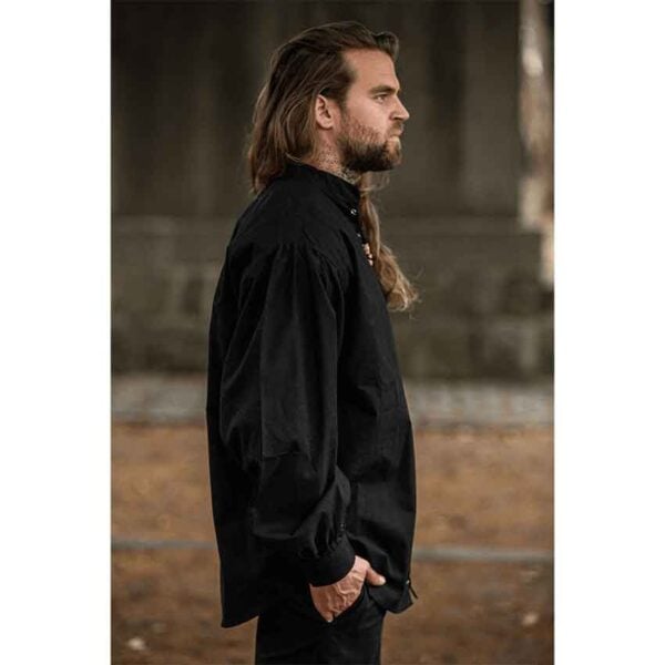 Dagwin Medieval Shirt - Black