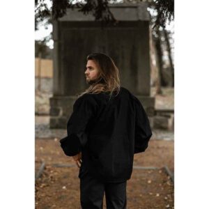 Dagwin Medieval Shirt - Black