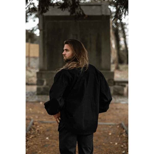 Dagwin Medieval Shirt - Black