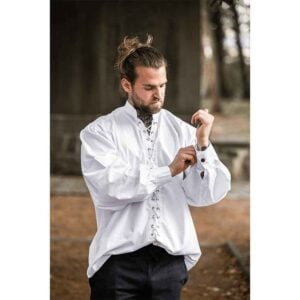 Dagwin Medieval Shirt - White