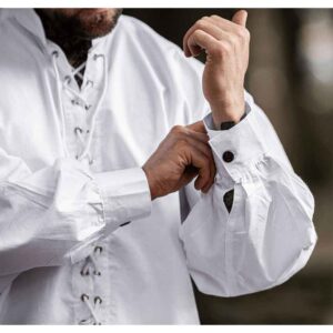 Dagwin Medieval Shirt - White