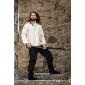 Anton Medieval Shirt - Natural
