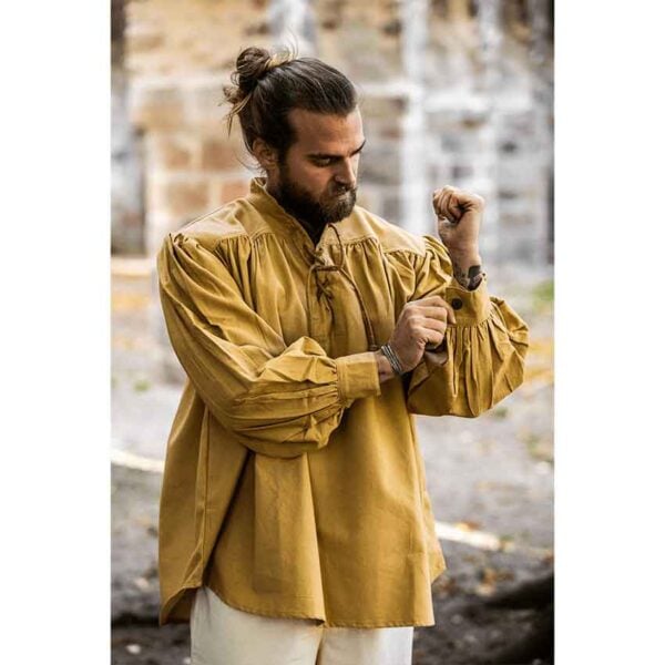 Yven Medieval Shirt - Brown
