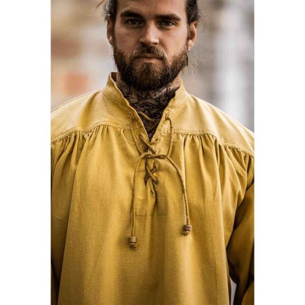 Yven Medieval Shirt - Brown