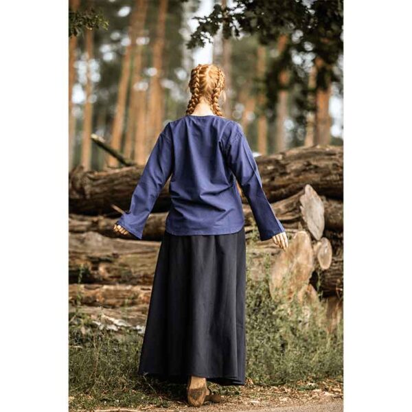 Tilda Medieval Blouse - Blue