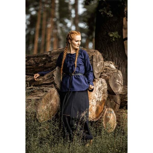 Tilda Medieval Blouse - Blue