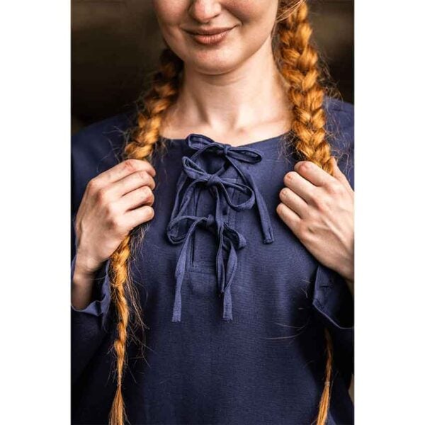 Tilda Medieval Blouse - Blue
