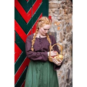 Tilda Medieval Blouse - Brown