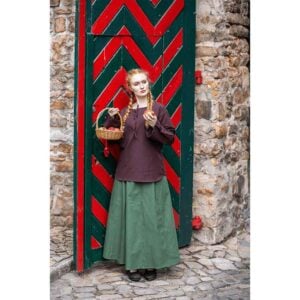 Tilda Medieval Blouse - Brown