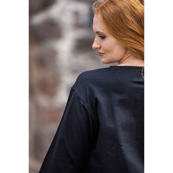 Tilda Medieval Blouse - Black