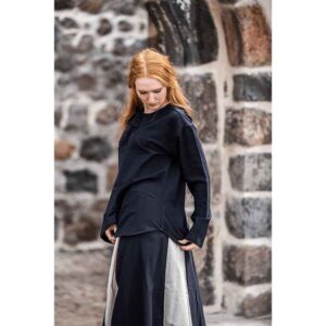 Tilda Medieval Blouse - Black