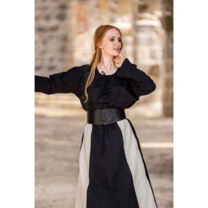 Tilda Medieval Blouse - Black