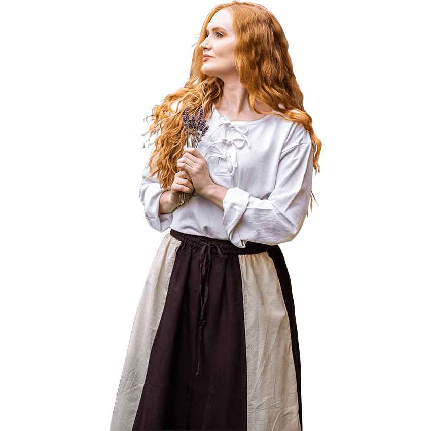 Tilda Medieval Blouse - White