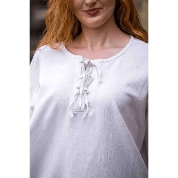 Tilda Medieval Blouse - White