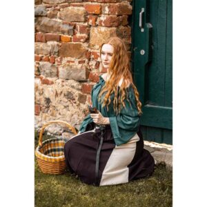 Emma Medieval Blouse - Green
