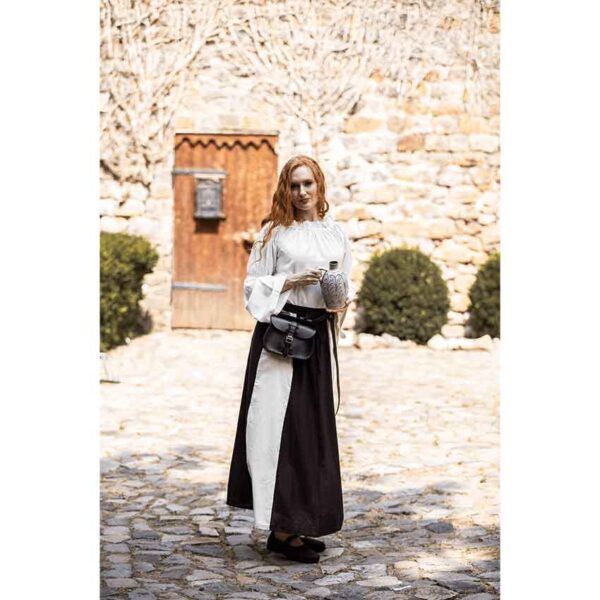 Emma Medieval Blouse - Natural