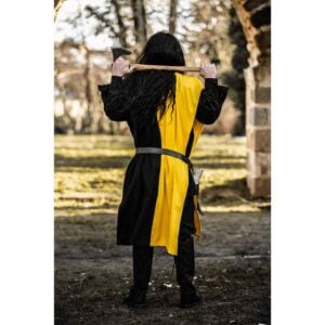 Frederick Two Color Tabard - Black and Yellow