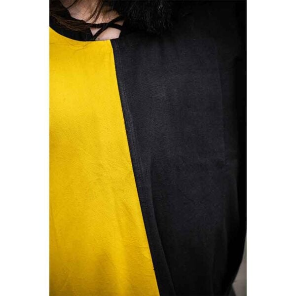 Frederick Two Color Tabard - Black and Yellow