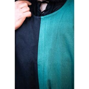 Frederick Two Color Tabard - Black and Green