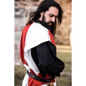 Frederick Quartered Tabard - White and Red