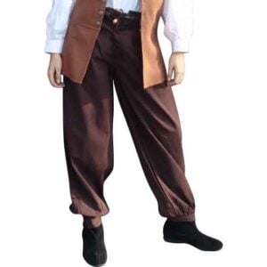 Gerold Medieval Trousers - Dark Brown
