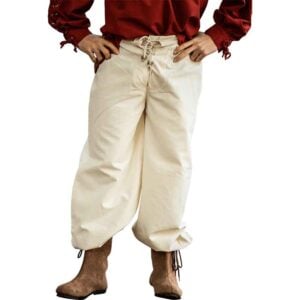 Gerold Medieval Trousers - Natural