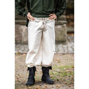 Gerold Medieval Trousers - Natural